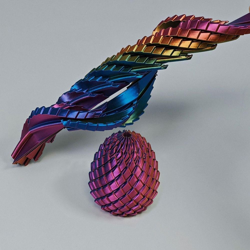 3D Printed Twisty Fidget Drago - Kids Toys Basket review and price