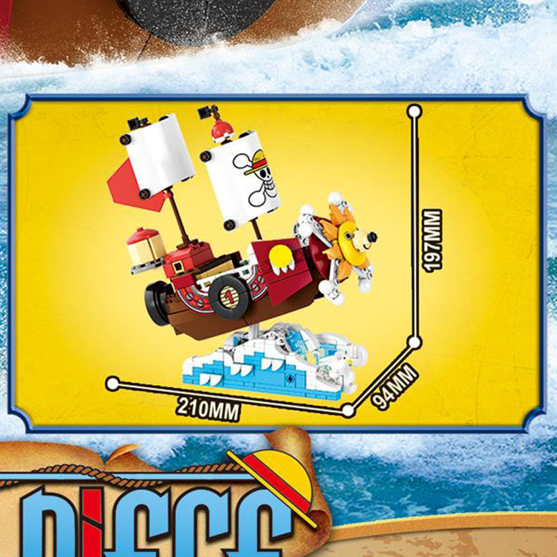 In Stock One Piece Pirate Ship - Kids Toys Box review and price