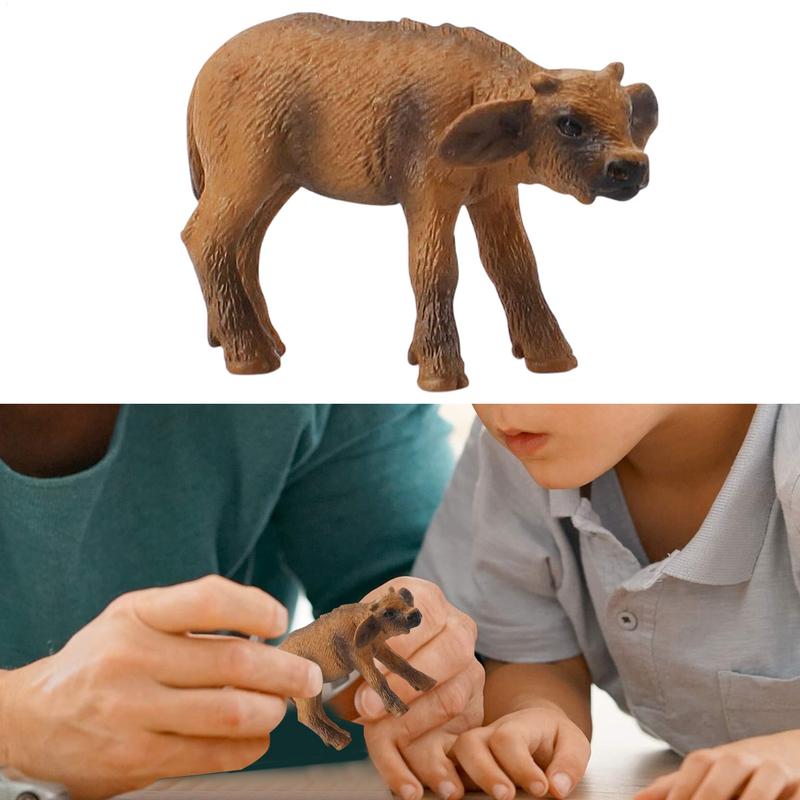 Miniature Cattle Figurines Cat - Kids Toys Exhibition review and price