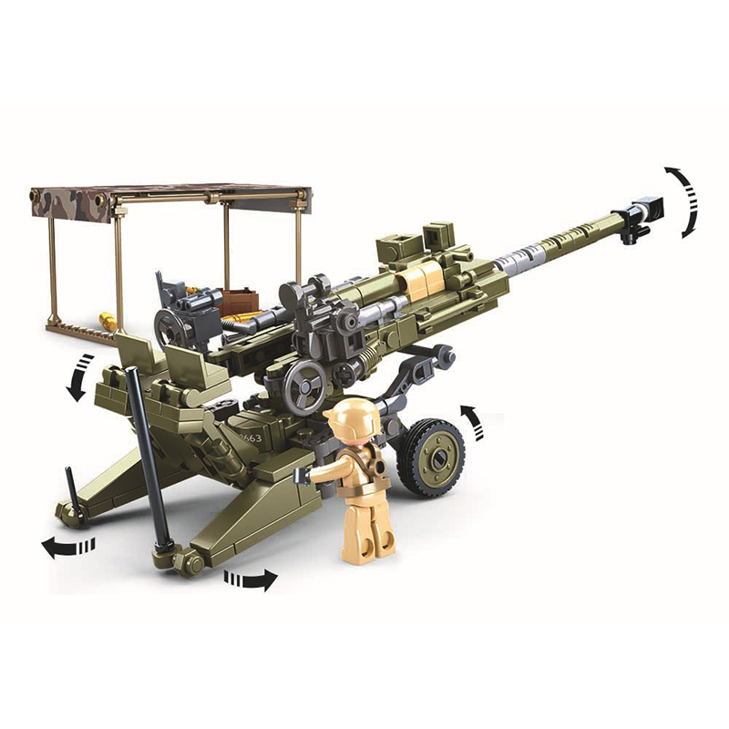 Military WW2 M777 Ultralightwe - Kids Toys Uk review and price